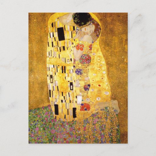 De Kiss Gustav Klimt Briefkaart (Voorkant)