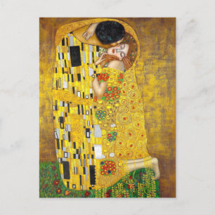  de Kiss - Gustav Klimt Briefkaart