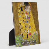 De Kiss - Gustav Klimt Fotoplaat (Zijkant)