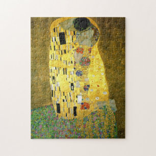 De Kiss ~ Gustav Klimt Legpuzzel