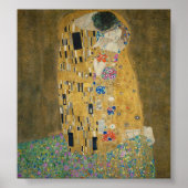 De Kiss - Gustav Klimt Poster (Voorkant)