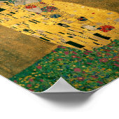 De Kiss - Gustav Klimt Poster (Hoek)