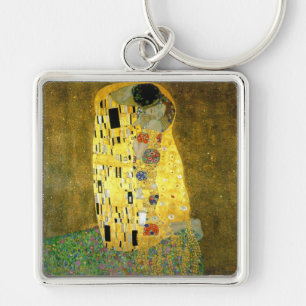 De Kiss ~ Gustav Klimt Sleutelhanger