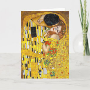 de Kiss - Gustav KlimtGreeting Card Kaart