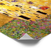 De Kiss High Resolution Gustav Klimt Poster (Hoek)