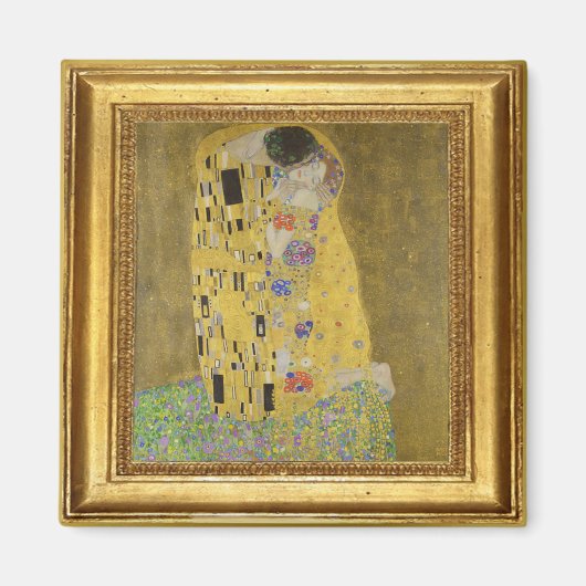 De Kiss kunstwerkmagneet Magneet (Voorkant)