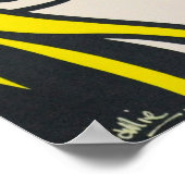 De Kiss Pop Art Poster (Hoek)