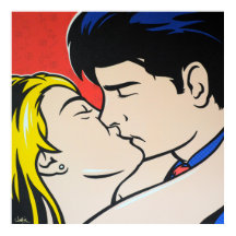 De Kiss Pop Art