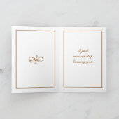 De Kiss van Gustav Klimt Feestdagen Kaart (Binnen)