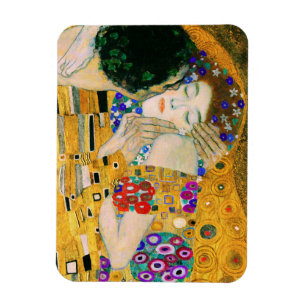 De Kiss van Gustav Klimt Magneet