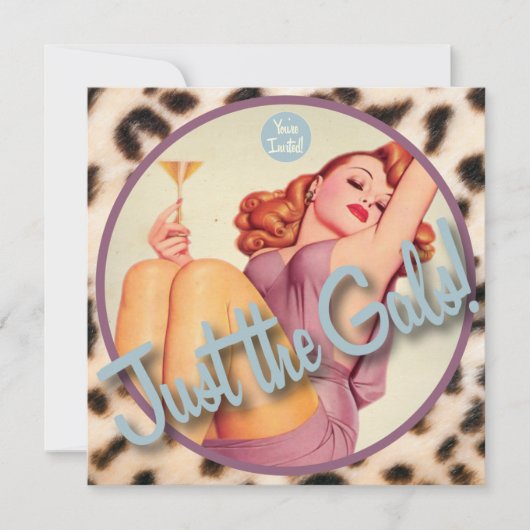 De Kitsch Bitsch : Alleen de Gals. Kaart (Voorkant)