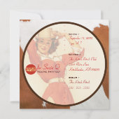 De Kitsch Bitsch : Cowgirl nog niet! Kaart (Achterkant)