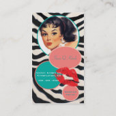 De Kitsch Bitsch : Glam-A-Zon Visitekaartje (Achterkant)