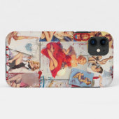 De Kitsch Bitsch © : Love Pin-Up Collage Case-Mate iPhone Case (Achterkant (horizontaal))