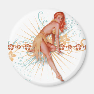 De Kitsch Bitsch : Luau Lovely! Magneet