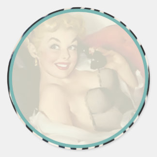 De Kitsch Bitsch: Nog niet gedoopt! Ronde Sticker