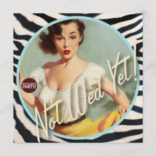 De Kitsch Bitsch : Nog Niet Getrouwd! Kaart