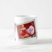 De Kitsch Bitsch : Snoep Heart Pin-Ups Koffiemok (Center)