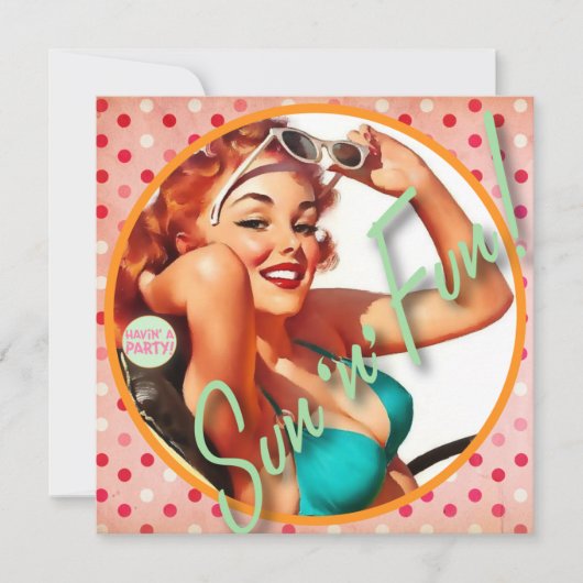 De Kitsch Bitsch : Sun 'n' Fun Kaart (Voorkant)