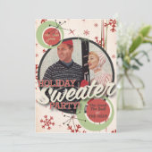 De Kitsch Bitsch : Vakantie Sweater Party. Kaart (Staand voorkant)