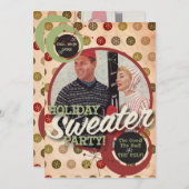 De Kitsch Bitsch : Vakantie Sweater Party. Kaart (Voorkant / Achterkant)
