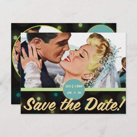 De Kitsch Bitsch: Voor beter ... Save The Date (Voorkant / Achterkant)