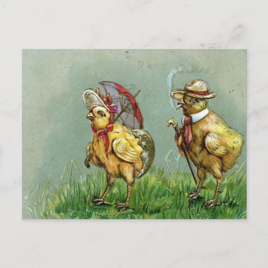 De Kitsch van Pasen Feestdagenkaart (Voorkant)