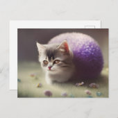 De Kitten-Struik Briefkaart (Voorkant / Achterkant)