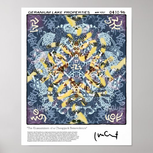 De Kiusminen van een Cheapjack Benevolence Poster (Voorkant)