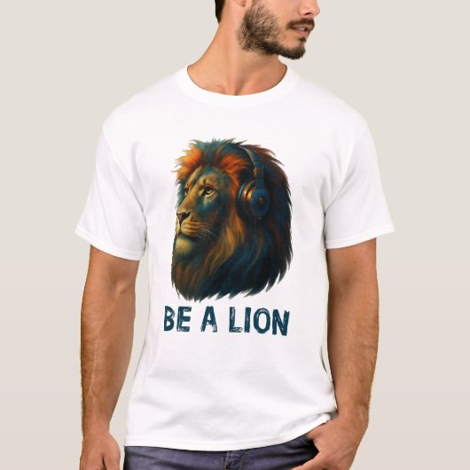 De klank van moed t-shirt (Voorkant)
