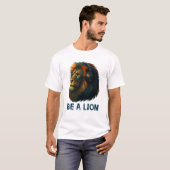 De klank van moed t-shirt (Voorkant volledig)