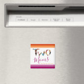 De klap twee is beter dan één Moederdag Magneet (Insitu (Vaatwasser))