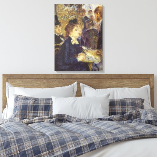 De klap van Pierre Renoir,  impressionisme Canvas Afdruk (Insitu (Slaapkamer))