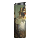 De klasse Ballet Dance Edgar Degas Modern Paint Thermosbeker (Gedraaid links)