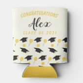 De klasse van felicitaties van Afstuderen naam aan Blikjeskoeler (Achterkant)