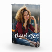 De Klasse van het afstudeerder van het Moderne Wit Fotoblokken (Rechts)