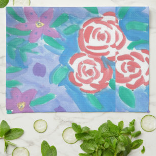 De klassieke Handdoek van de Keuken van de Druk