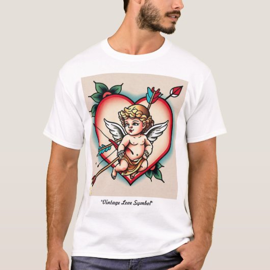 De klassieke inkt van Cupido T-shirt (Voorkant)