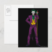 De klassieke Joker Stance Briefkaart (Voorkant / Achterkant)