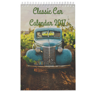 De klassieke Kalender 2017 van de Auto