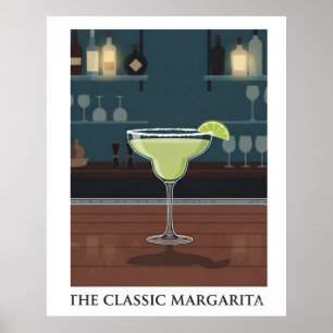 De klassieke Margarita Poster