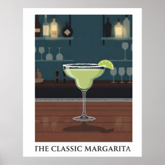 De klassieke Margarita Poster