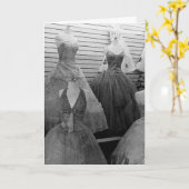 De kledingwinkel kaart (Gele Bloem)