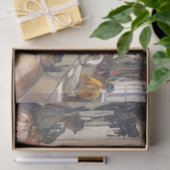 De kleedkamer van de Jockeys bij Ascot Racecourse Tissuepapier (Geschenk)