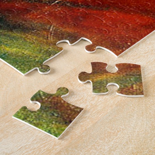 De kleine aap van Franz Marc Legpuzzel (Zijkant)