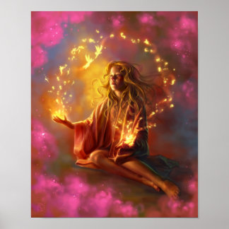 De kleine airy conjurer poster