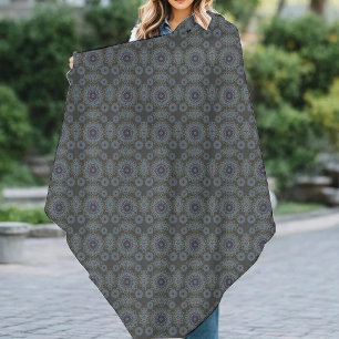 De kleine Ashgrey bloem gevallen Fleece Deken