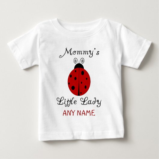 De kleine dame van mama! Ladybug Design (Voorkant)