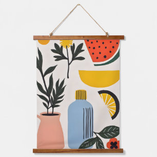 De kleine dingen hangend wandkleed