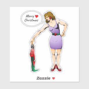 De kleine elf. sticker